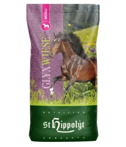 St. Hippolyt Pferdefutter & Zusatzfutter > Pferdefutter Müsli Glyx-Wiese, 15 kg