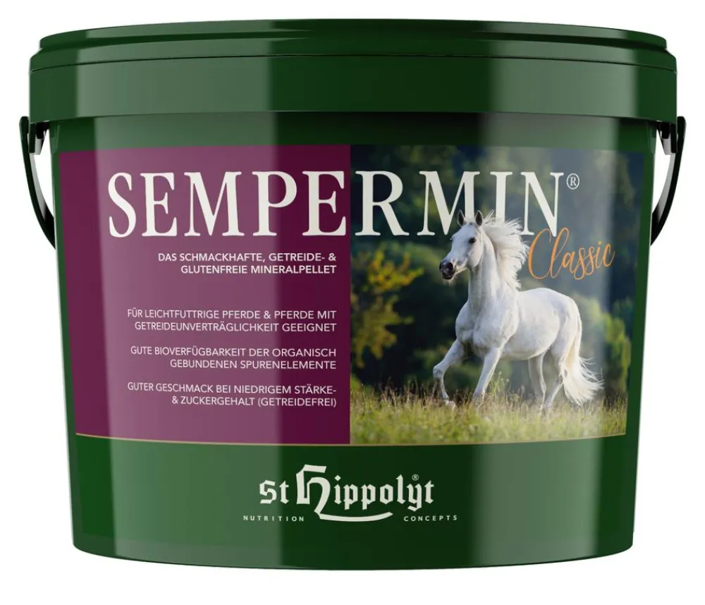 St. Hippolyt Pferdefutter Sempermin Mineralmüsli Discount
