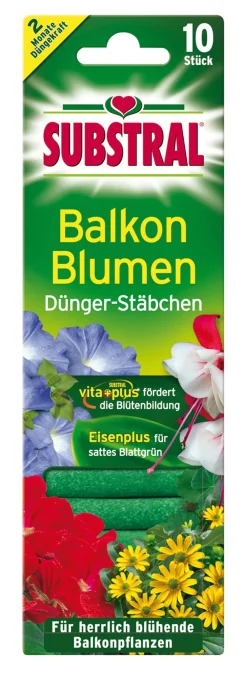 Substral® Dünger-Stäbchen für Balkonblumen, 10 Stk. Outlet