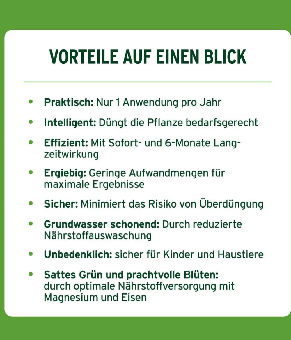 Substral® Langzeit Depotdünger Buchs & Hecken, 1,5 kg Best