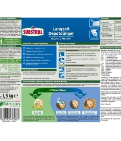 Substral® Langzeit Depotdünger Buchs & Hecken, 1,5 kg Best
