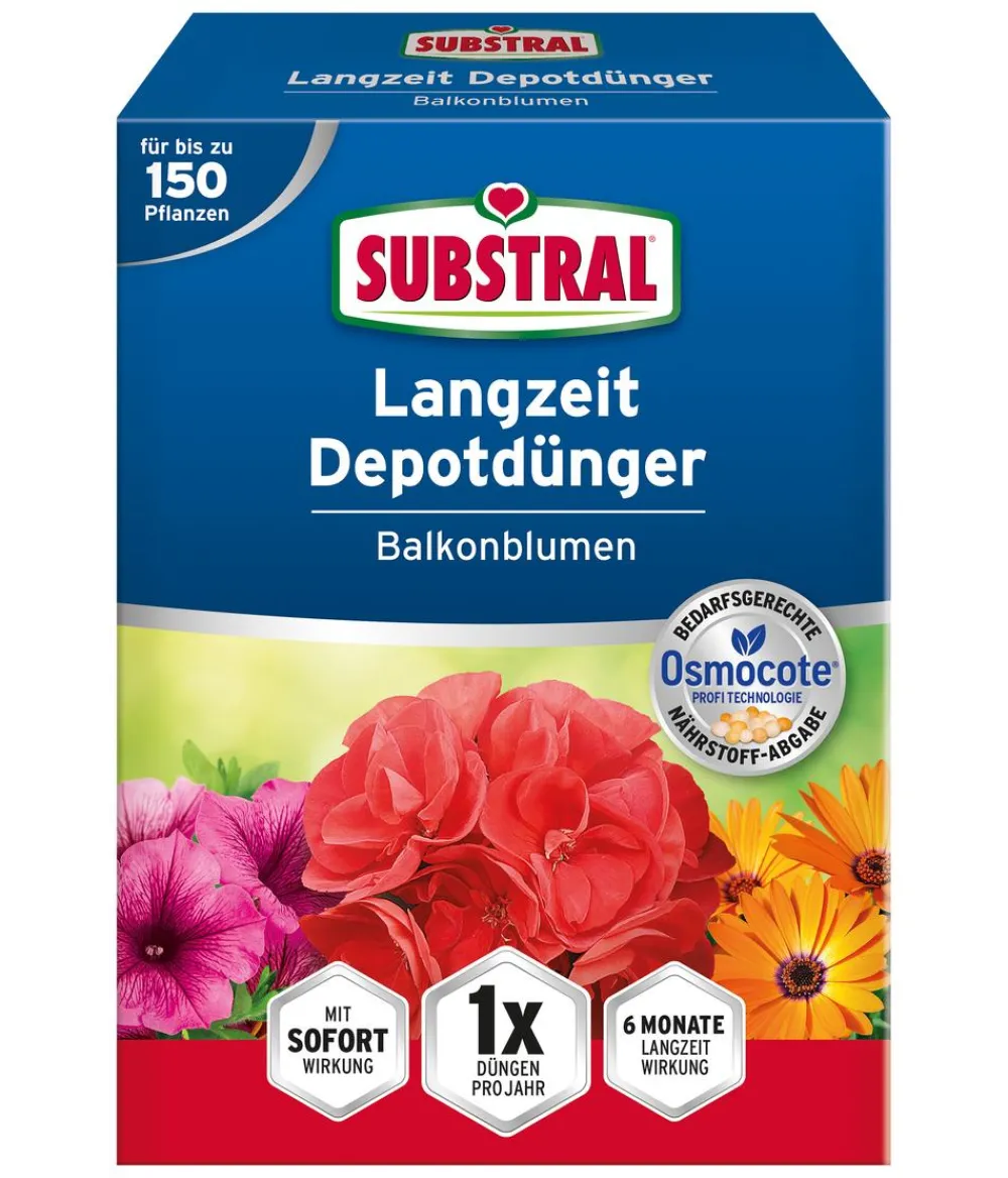 Substral® Blumendünger > Langzeit Depotdünger Balkonblumen