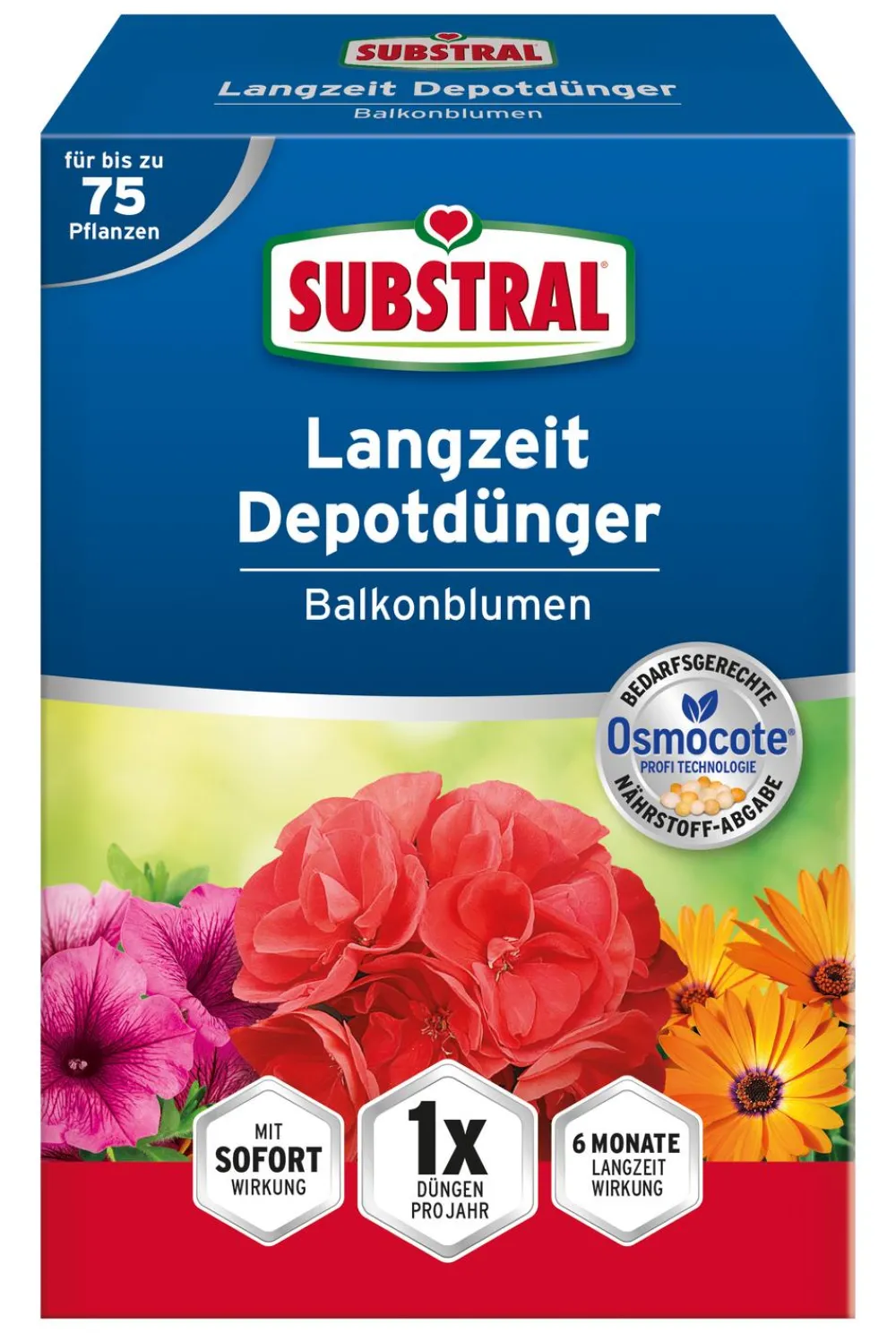 Substral® Langzeit Depotdünger Balkonblumen Discount