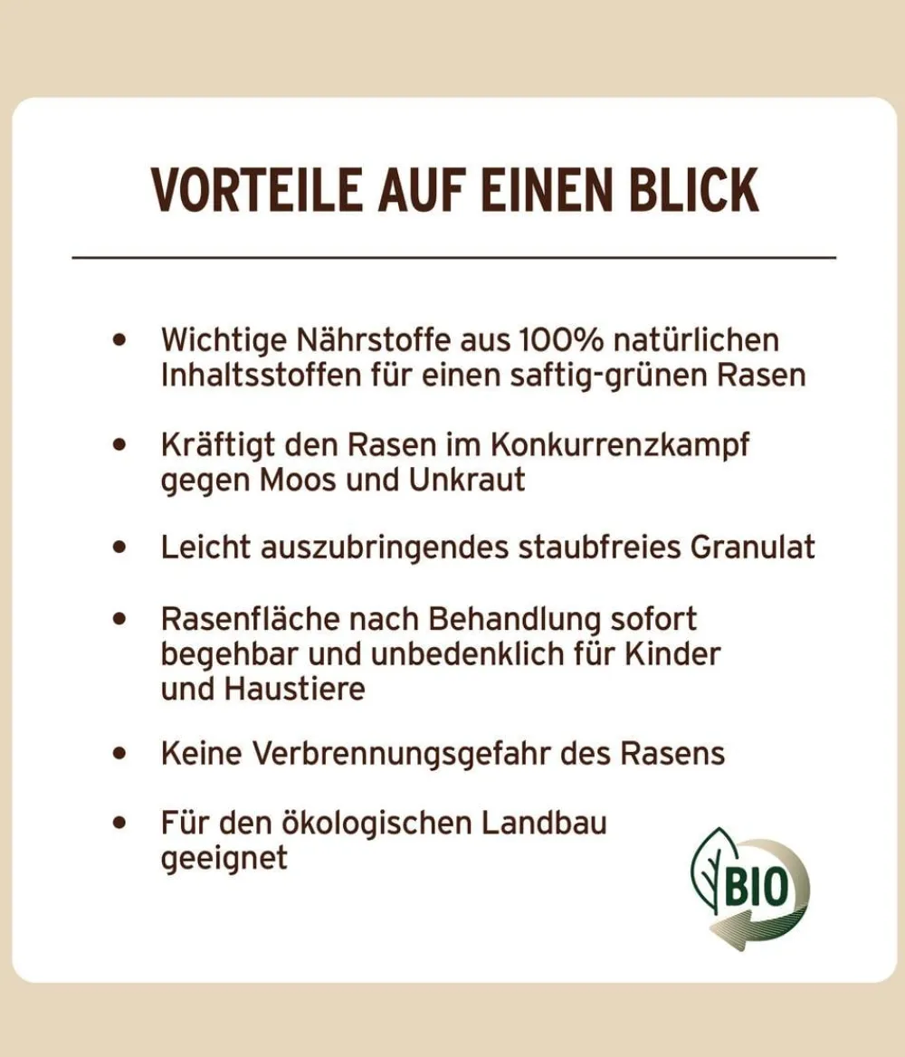 Substral® Rasendünger|Bio-Dünger - Naturen® Bio Rasendünger
