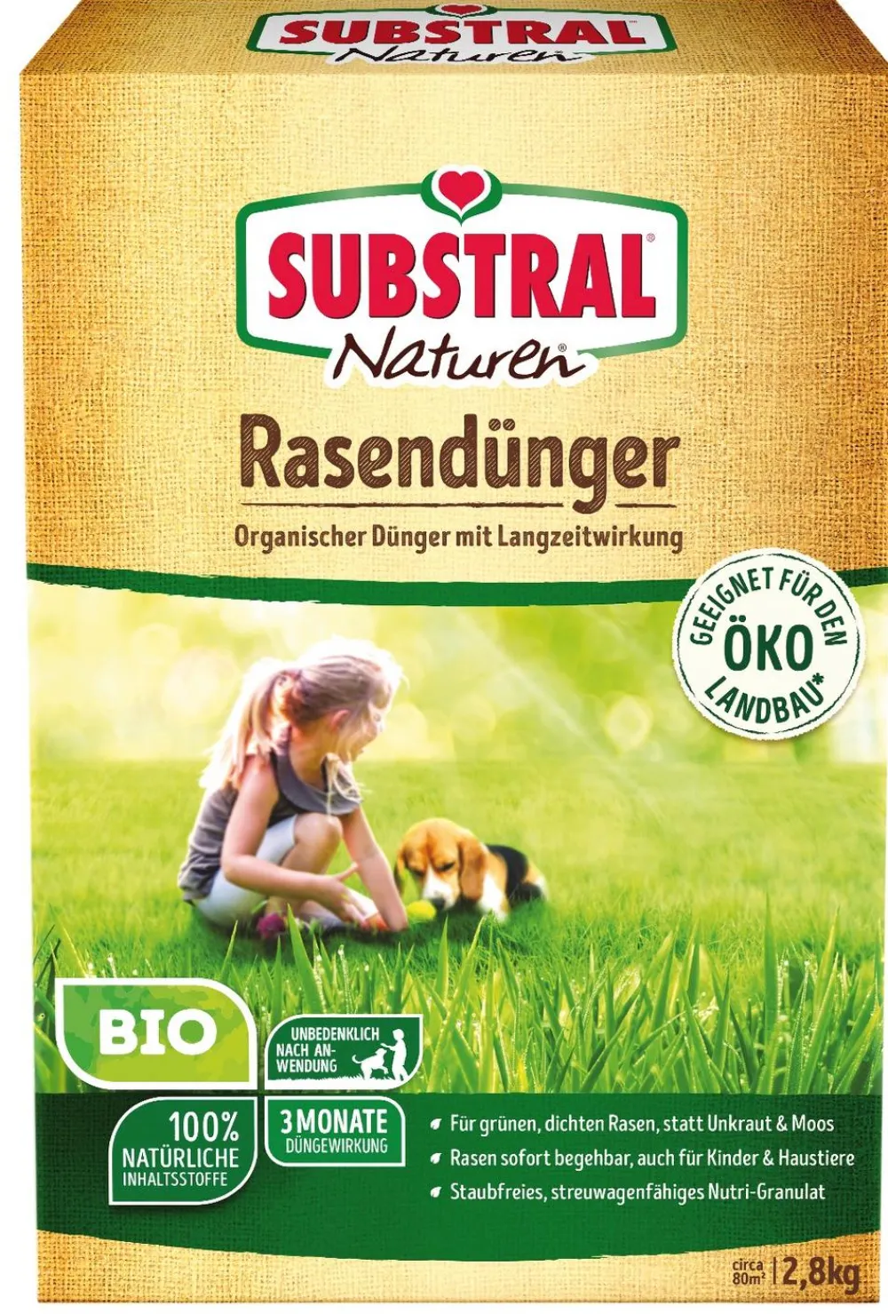 Substral® Rasendünger|Bio-Dünger - Naturen® Bio Rasendünger