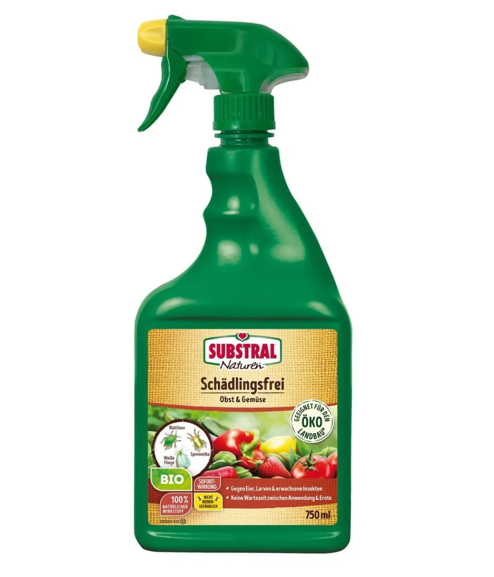 Substral® Schädlingsbekämpfungsmittel - Naturen® Bio Schädlingsfrei Obst & Gemüse, 750 ml