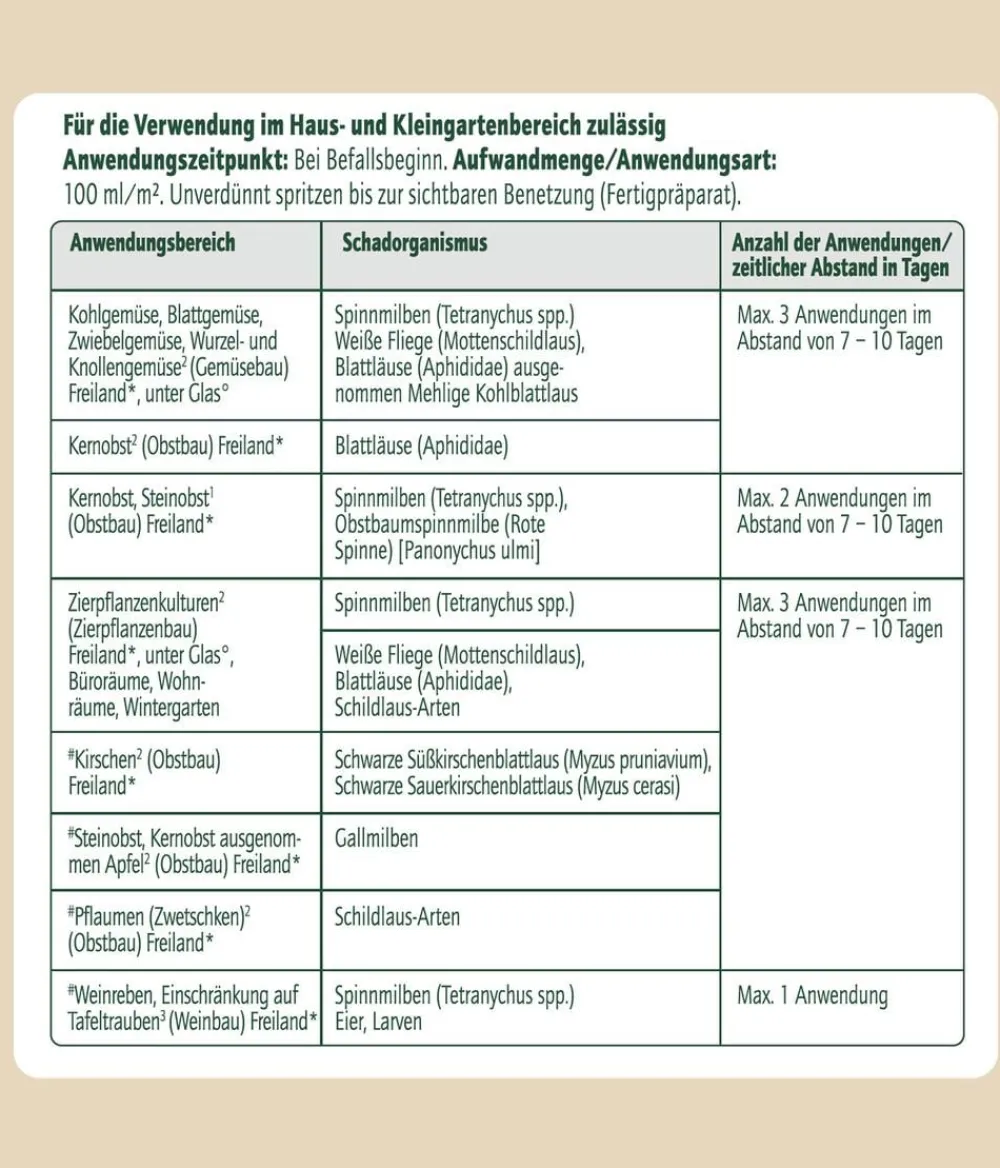 Substral® Schädlingsbekämpfungsmittel - Naturen® Bio Schädlingsfrei Obst & Gemüse, 750 ml