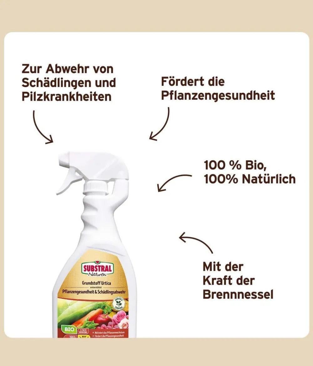 Substral® Schädlingsbekämpfungsmittel|Pilzmittel - Naturen® Grundstoff Urtica, 750 ml