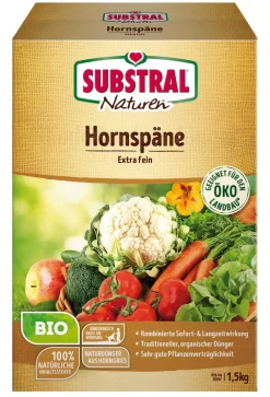 Substral® Blumendünger|Obst- & Gemüsedünger - Naturen® Hornspäne Bio, 1,5 kg