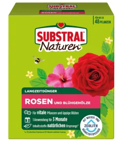 Substral® Spezialdünger|Bio-Dünger - Naturen® Langzeitdünger Rosen und Blühgehölze, 1,2 kg