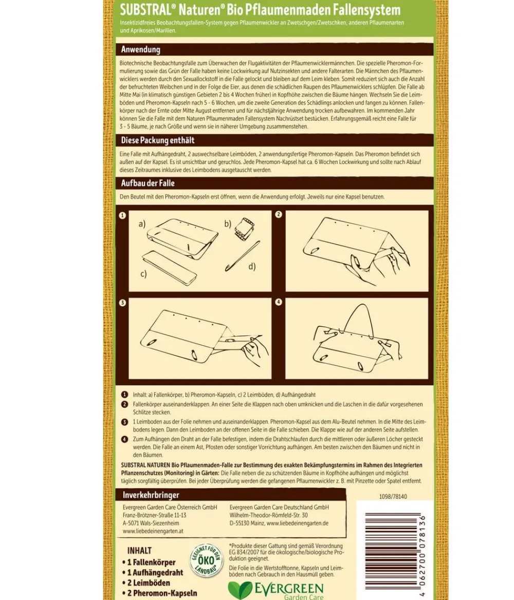 Naturen® Substral® Pflaumenmaden Fallensystem Online