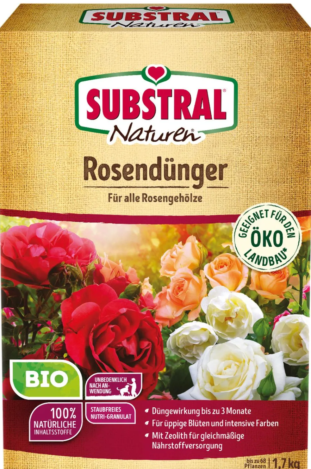 Substral® Naturen® Rosendünger Bio, 1,7 kg