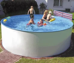 Summer Fun Pools & Whirlpools > Aufstellbecken-Set, Basic Pro, rund