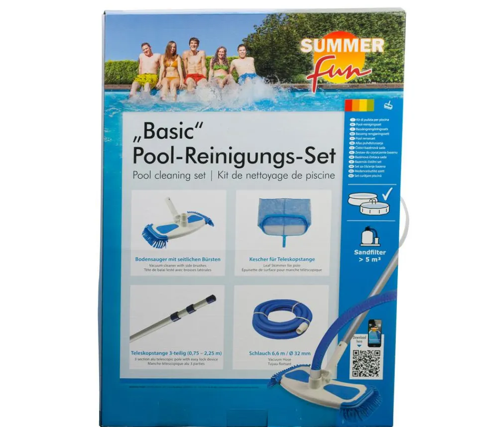 Summer Fun Pools & Whirlpools - Poolreinigungs-Set Basic