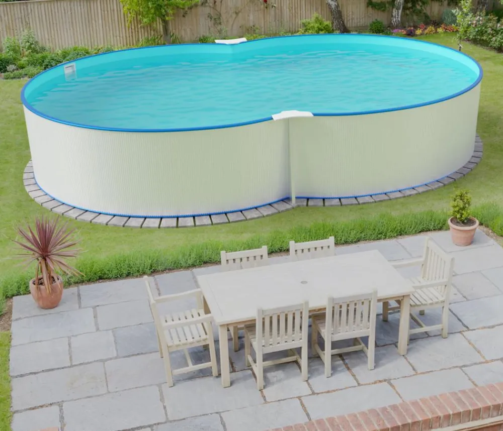 Summer Fun Pools & Whirlpools > Stahlwandpool-Set Exklusiv, achtform