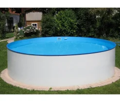 Summer Fun Pools & Whirlpools > Stahlwandpool-Set Einsteiger, rund, ca. Ø350/H90 cm