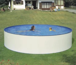 Summer Fun Pools & Whirlpools - Stahlwandpool-Set Basic Almeira, rund, ca. Ø350/H120 cm