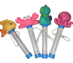 Summer Fun Pools & Whirlpools - Thermometer Tierköpfe Bunt