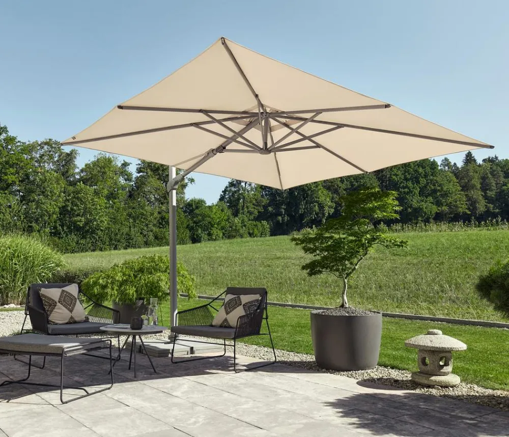 Suncomfort Sonnenschirme > by Glatz Ampelschirm Varioflex, rechteckig, ca. B300/T300 cm
