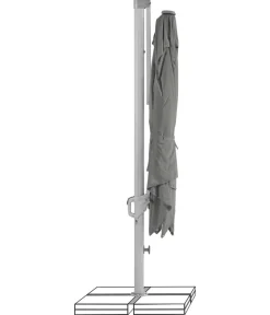 Suncomfort Sonnenschirme - by Glatz Ampelschirm Familyflex, rechteckig, ca. B250/T250 cm Dunkelgrau