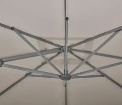 Suncomfort Sonnenschirme - by Glatz Ampelschirm Varioflex, rechteckig, ca. B300/T300 cm Taupe