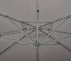 Suncomfort Sonnenschirme - by Glatz Ampelschirm Varioflex, rechteckig, ca. B300/T300 cm Dunkelgrau