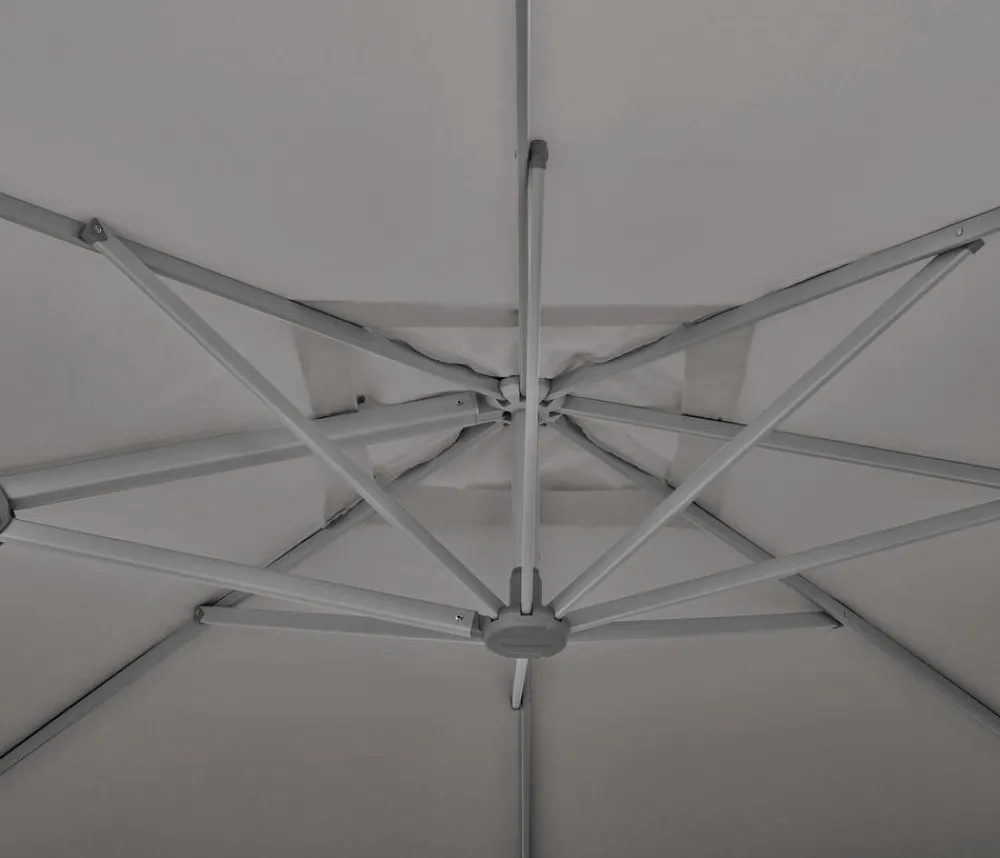 Suncomfort Sonnenschirme - by Glatz Ampelschirm Varioflex, rechteckig, ca. B300/T300 cm Dunkelgrau