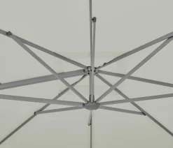 Suncomfort by Glatz Ampelschirm Varioflex, rechteckig, ca. B330/T270 cm Grau Outlet
