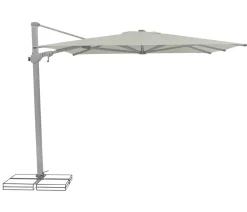 Suncomfort by Glatz Ampelschirm Varioflex, rechteckig, ca. B330/T270 cm Grau Outlet