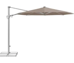 Suncomfort Sonnenschirme - by Glatz Ampelschirm Familyflex, rund, ca. Ø300 cm Taupe