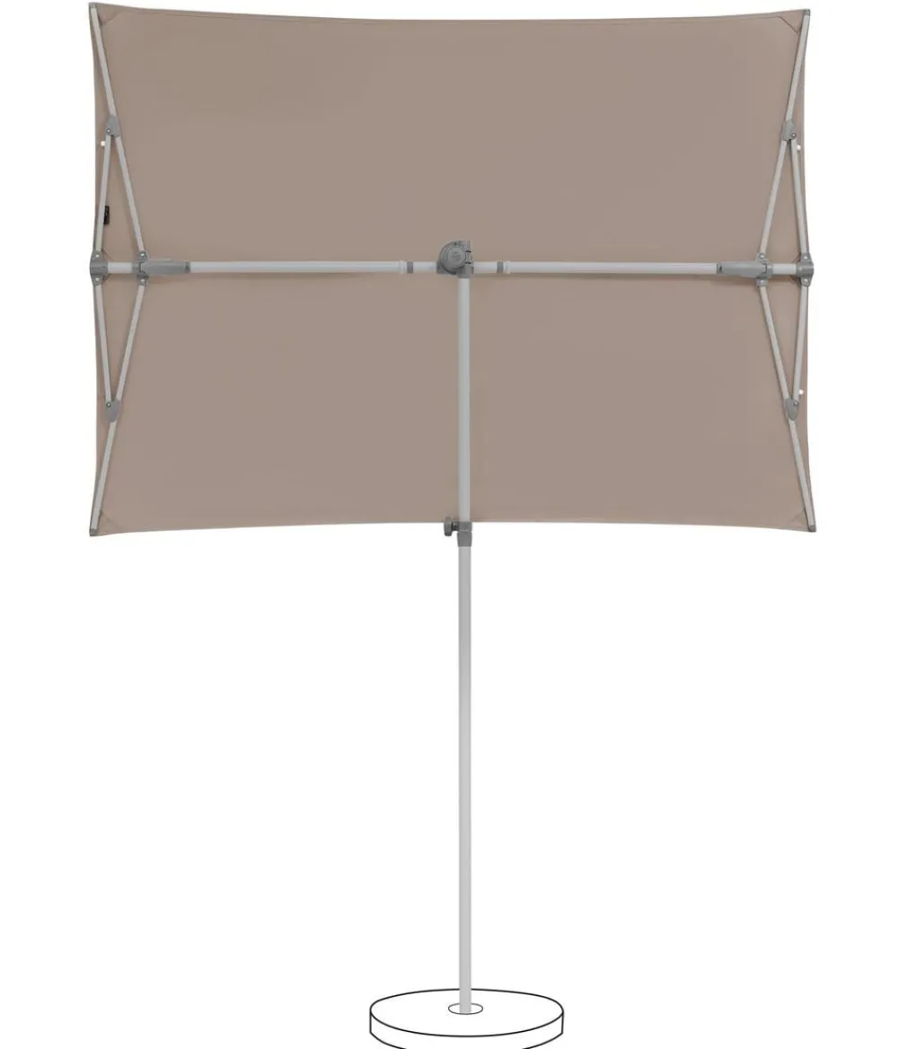 Suncomfort Sonnenschirme > by Glatz Balkonschirm Flex Roof, rechteckig, ca. B195/T140 cm