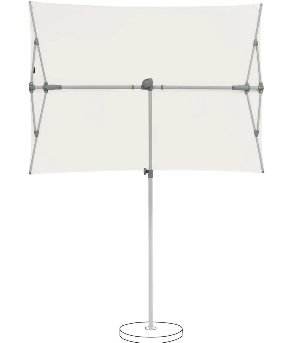 Suncomfort by Glatz Balkonschirm Flex Roof, rechteckig, ca. B195/T140 cm Weiß Online