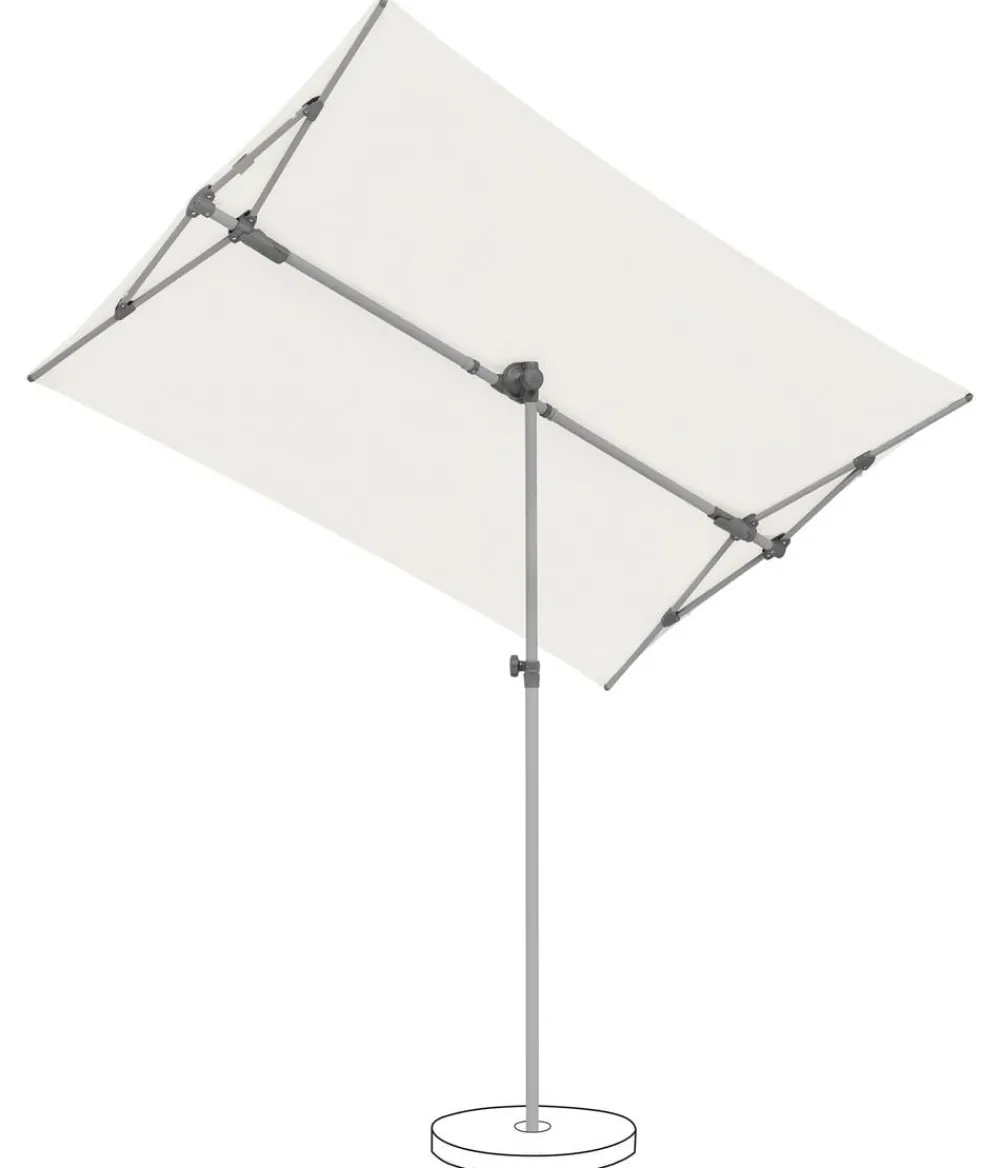 Suncomfort by Glatz Balkonschirm Flex Roof, rechteckig, ca. B195/T140 cm Weiß Online