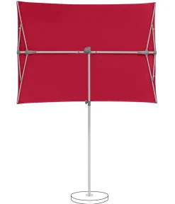 Suncomfort Sonnenschirme - by Glatz Balkonschirm Flex Roof, rechteckig, ca. B195/T140 cm Dunkelrot
