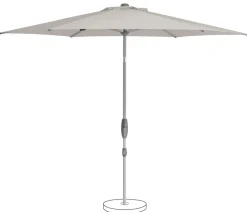 Suncomfort Sonnenschirme > by Glatz Sonnenschirm Shell Turn, rund, ca. Ø300 cm
