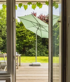 Suncomfort by Glatz Sonnenschirm Slide, rund Grün Discount