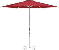 Suncomfort by Glatz Sonnenschirm Slide, rund Dunkelrot Sale