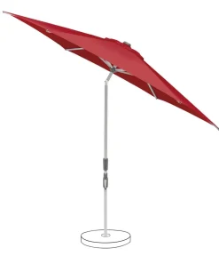 Suncomfort by Glatz Sonnenschirm Slide, rund Dunkelrot Sale