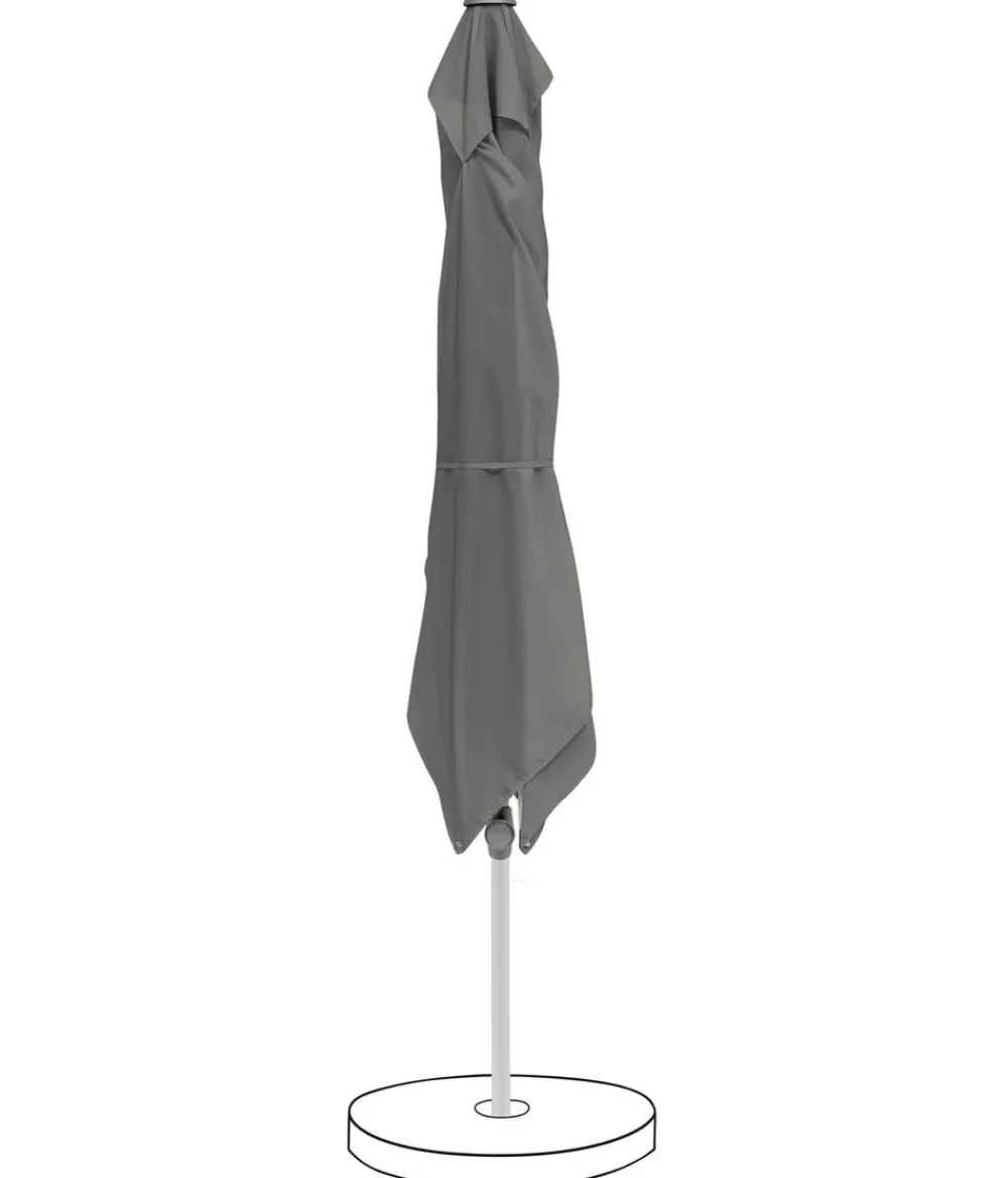 Suncomfort Sonnenschirme - by Glatz Sonnenschirm Pop Up, rechteckig, ca. B250/T200 cm Dunkelgrau