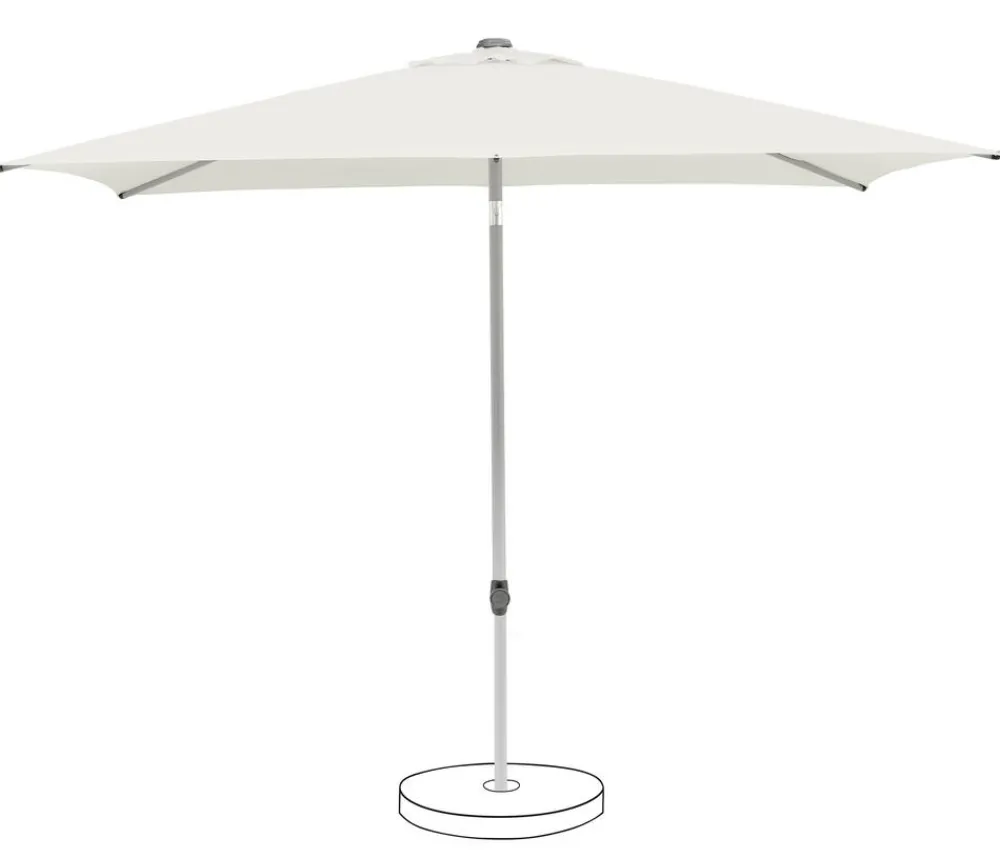 Suncomfort Sonnenschirme - by Glatz Sonnenschirm Pop Up, rechteckig, ca. B250/T200 cm Weiß