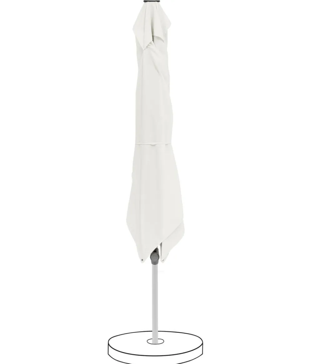 Suncomfort Sonnenschirme - by Glatz Sonnenschirm Pop Up, rechteckig, ca. B250/T200 cm Weiß