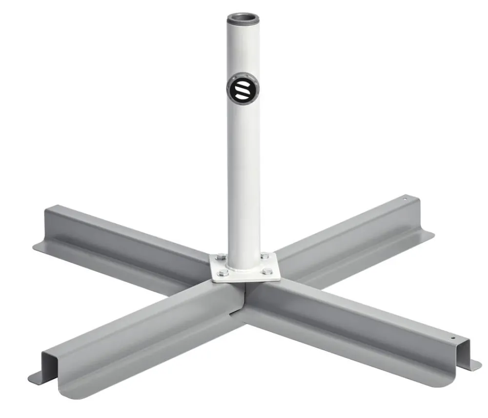 Suncomfort Schirmständer > by Glatz Ständerkreuz für 4 Platten