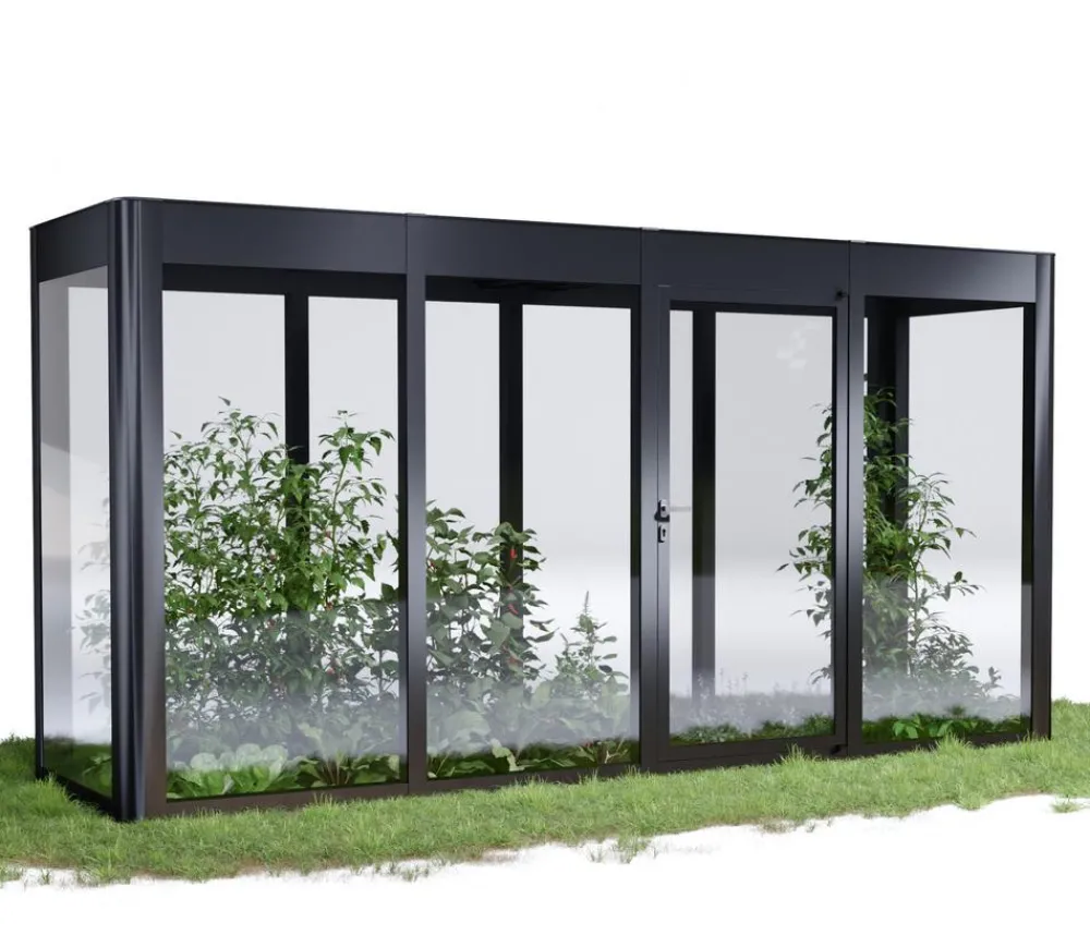 SunElements Gewächshäuser > Gewächshaus SunGarden Infinity, AC Klar