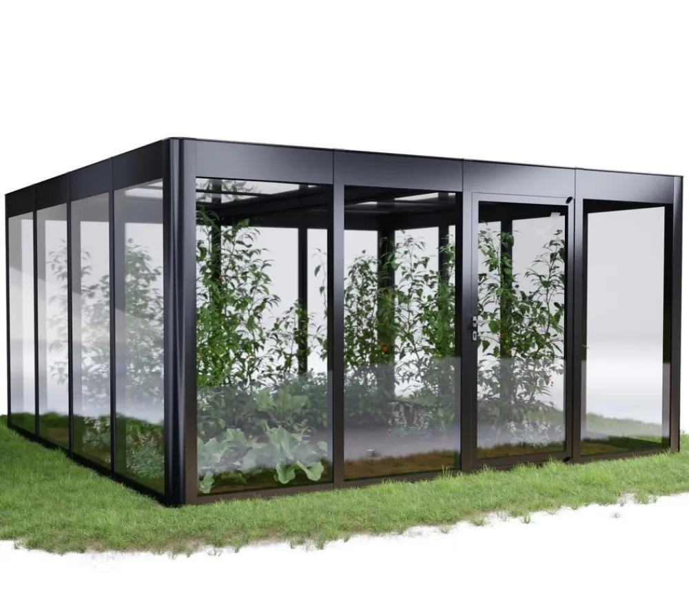 SunElements Gewächshäuser > Gewächshaus SunGarden Infinity, AC Klar
