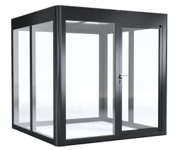 SunElements Gewächshäuser - Gewächshaus SunGarden Infinity, AC Klar Anthrazit
