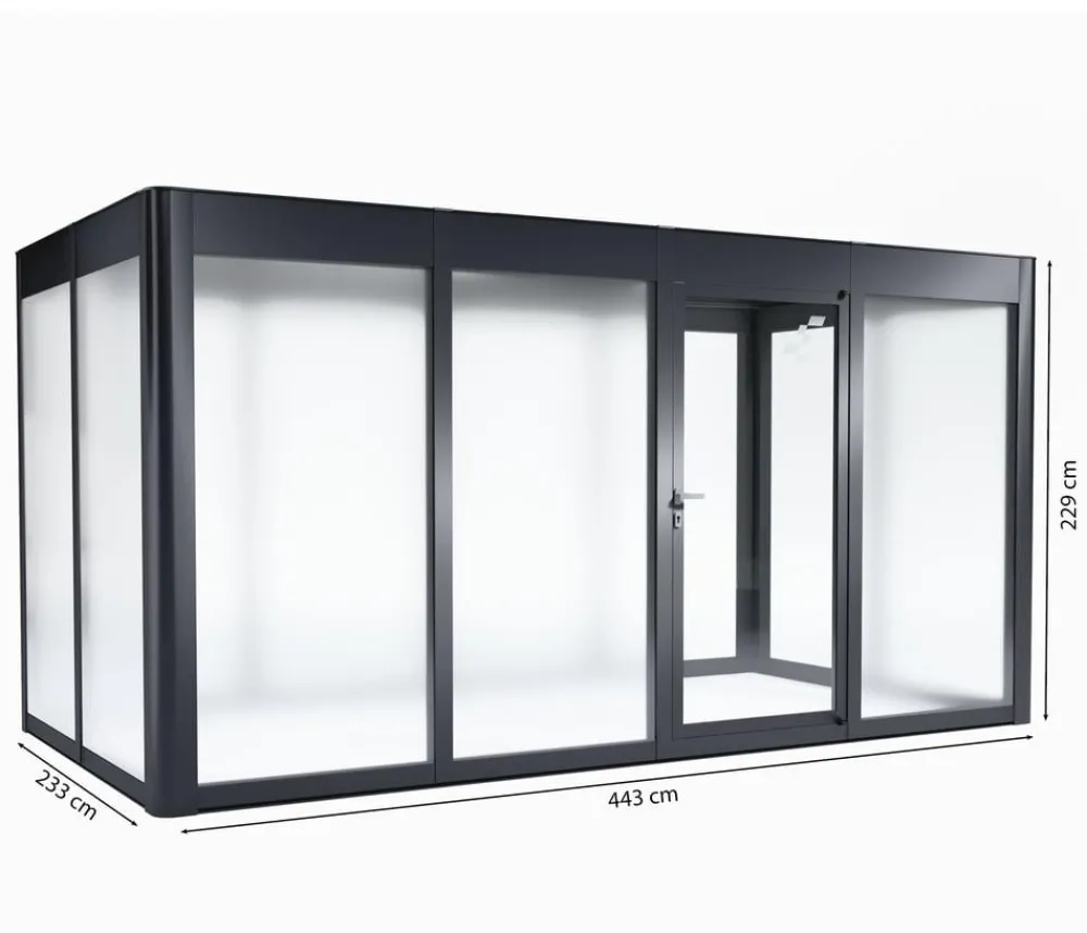 SunElements Gewächshäuser > Gewächshaus SunGarden Deluxe, ESG/AC