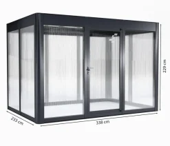 SunElements Gewächshaus SunGarden Select, HKP/AC Anthrazit Online