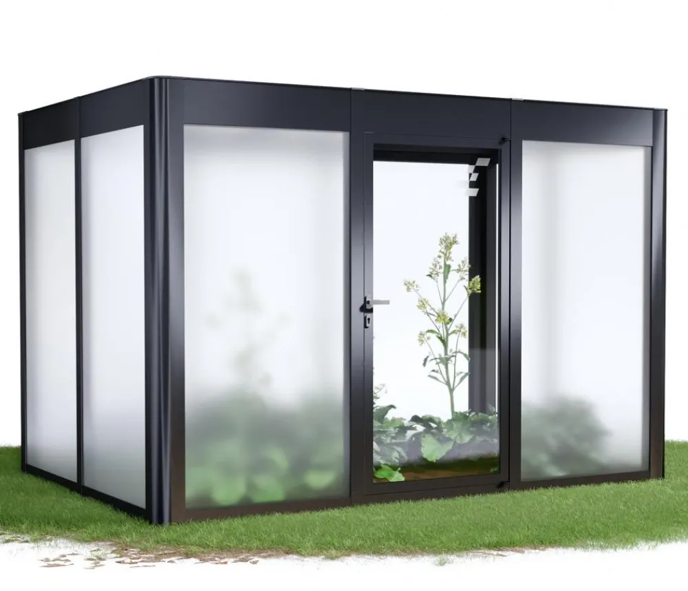 SunElements Gewächshaus SunGarden Deluxe, ESG/AC Anthrazit Discount