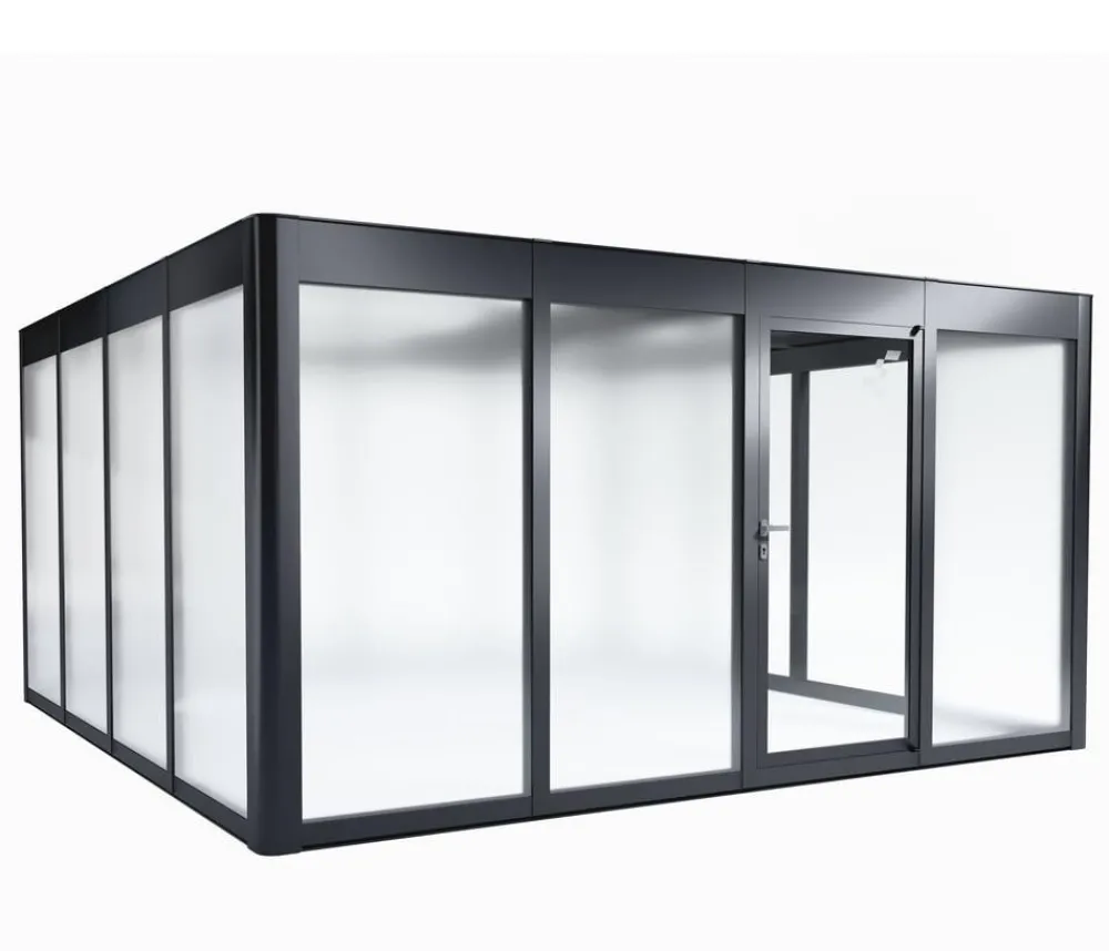 SunElements Gewächshaus SunGarden Deluxe, ESG/AC Anthrazit