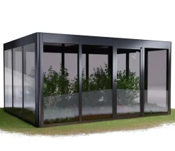 SunElements Gewächshäuser - Gewächshaus SunGarden Select, HKP/AC Anthrazit